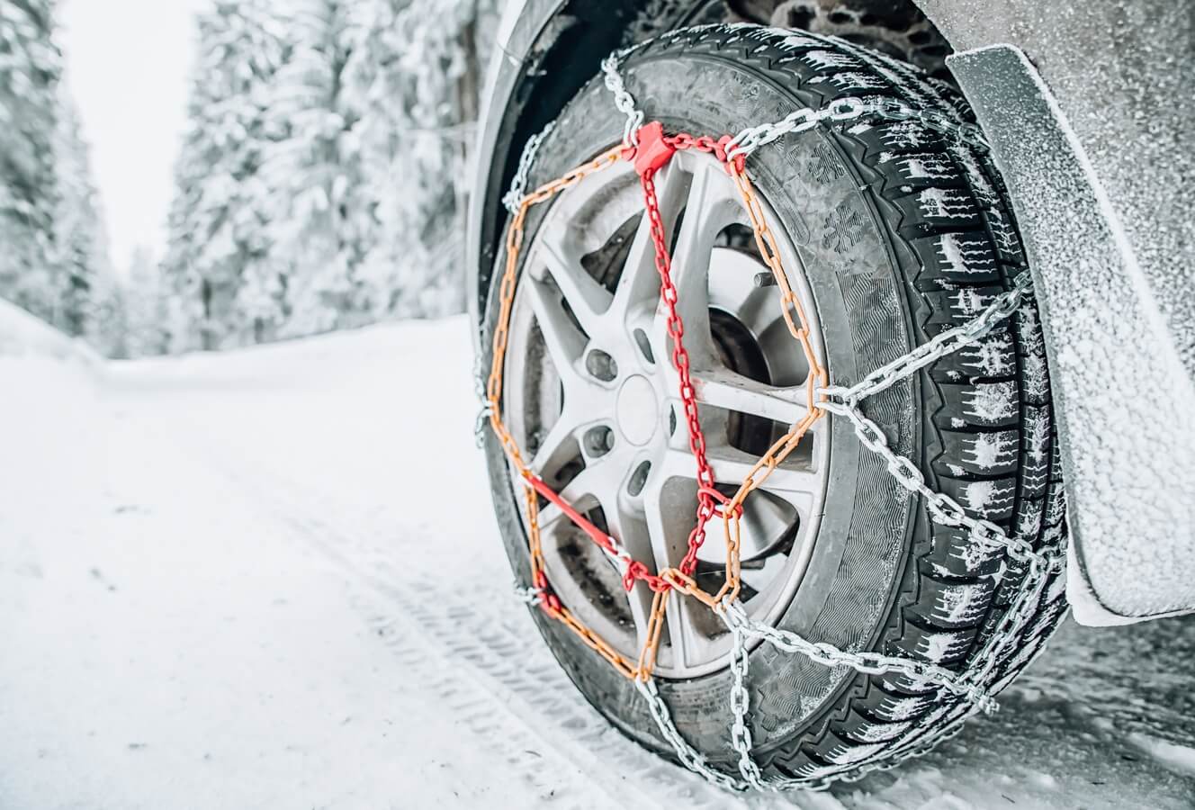 Snow Chains for Motorhomes Types and Advice