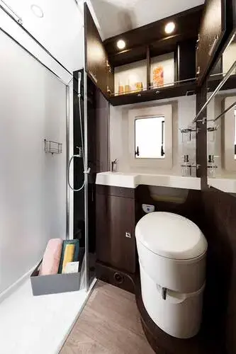 Ducha - Autocaravanas y sus tipos de distribución interior