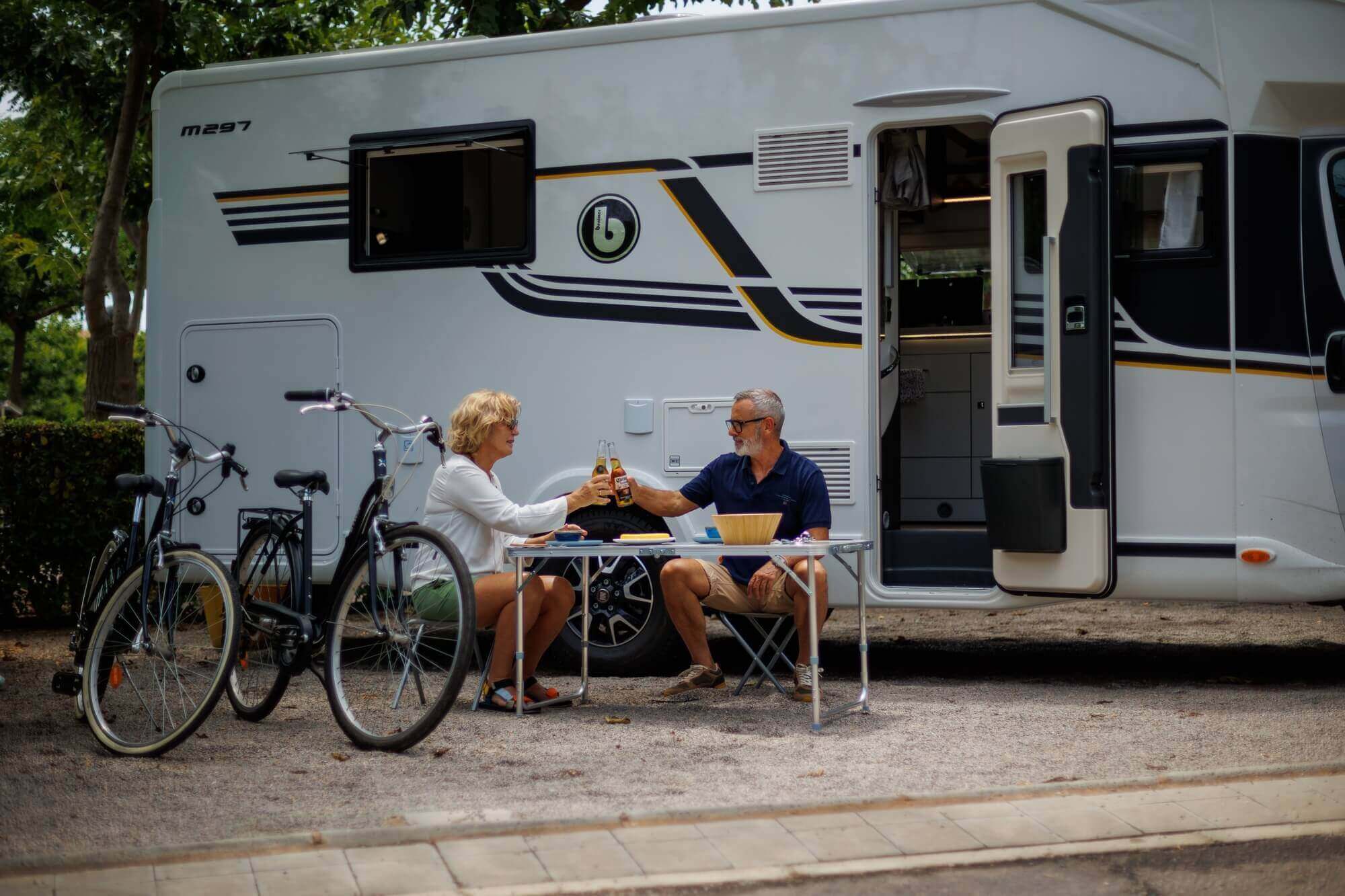 Cocinar en el camping autocaravana